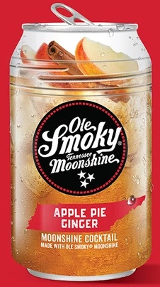 OLE SMOKY APPLE PIE GINGER MOONSHINE COCKTAIL