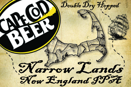 CAPE COD BEER NARROW LANDS NE-IPA