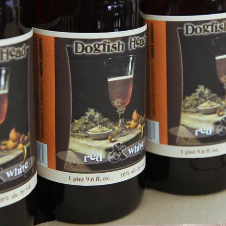 DOGFISH HEAD RED &amp; WHITE