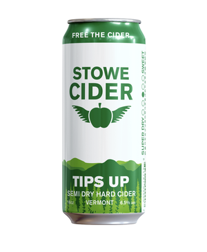 STOWE CIDER TIPS UP