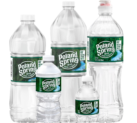 POLAND SPRING 100% NATURAL SPRING WATER