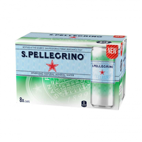 S.PELLEGRINO SPARKLING NATURAL MINERAL WATER