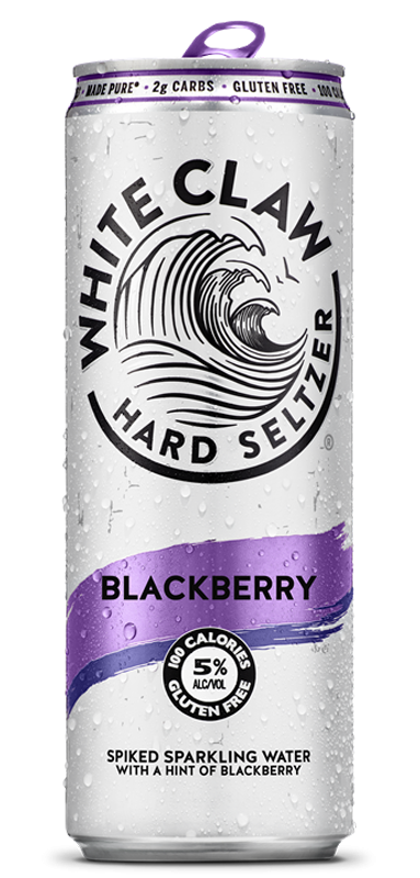 WHITE CLAW HARD SELTZER BLACKBERRY