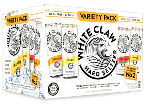 WHITE CLAW VARIETY PACK FLAVOR COLLECTION NO. 2