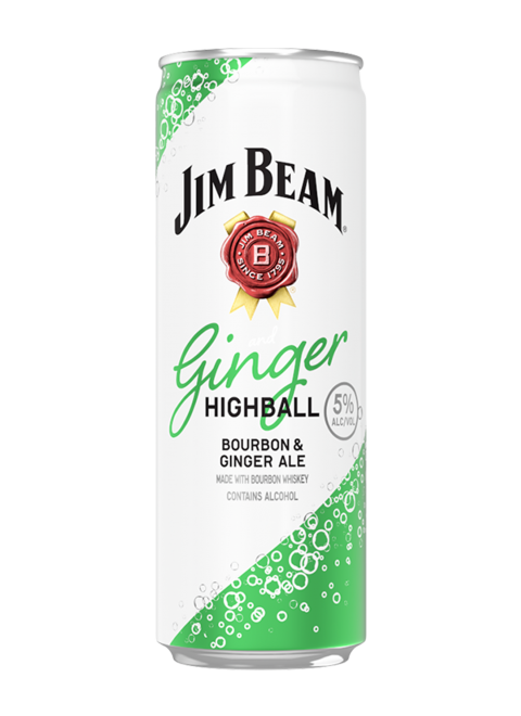 JIM BEAM GINGER HIGHBALL