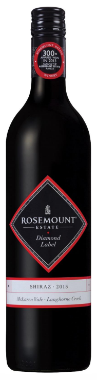 ROSEMOUNT DIAMOND LABEL SHIRAZ