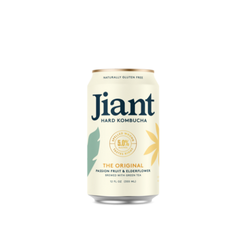 JIANT HARD KOMBUCHA THE ORIGINAL (PASSION FRUIT &amp; ELDERFLOWER)