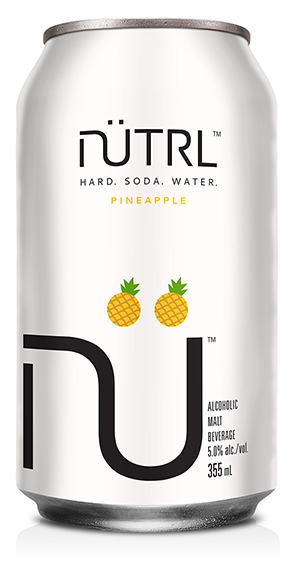 N&#220;TRL HARD SODA WATER PINEAPPLE