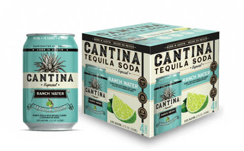 CANTINA TEQUILA SODA RANCH WATER