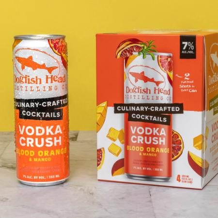 DOGFISH HEAD BLOOD ORANGE &#38; MANGO VODKA CRUSH