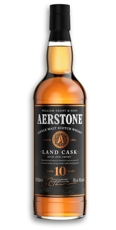 AERSTONE LAND CASK 10 YEAR OLD SINGLE MALT WHISKY