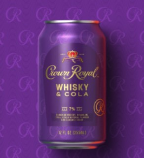 CROWN ROYAL WHISKY &#38; COLA