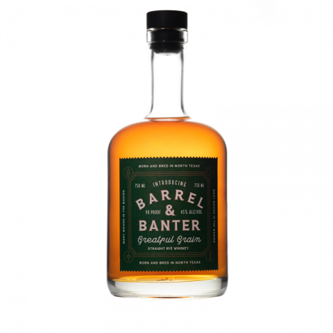 BARREL &#38; BANTER STRAIGHT RYE WHISKEY