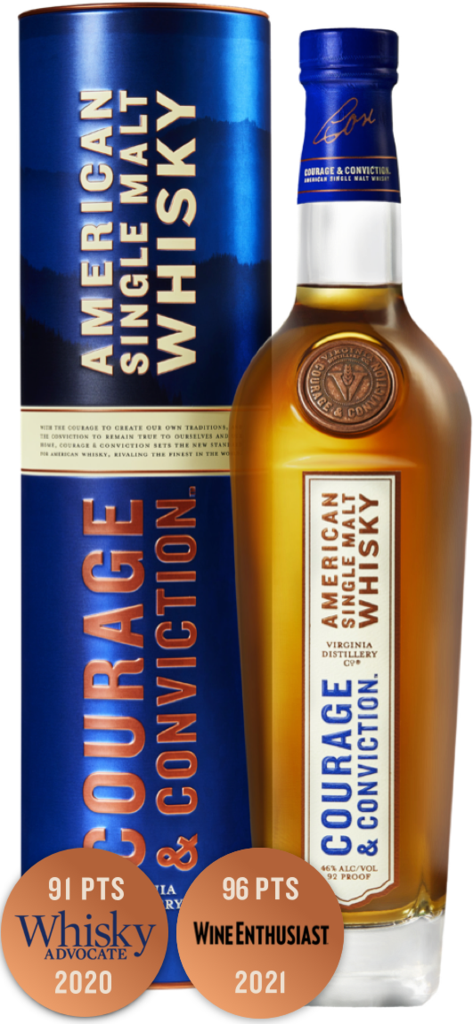 COURAGE &#38; CONVICTION AMERICAN SINGLE MALT WHISKY