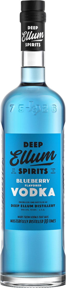 DEEP ELLUM BLUEBERRY VODKA