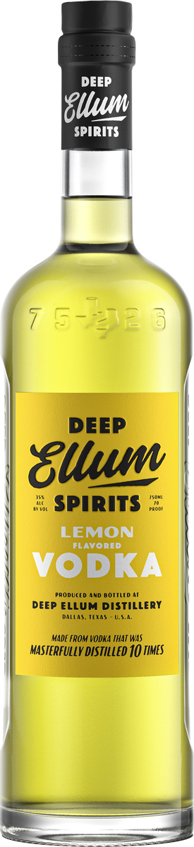 DEEP ELLUM LEMON VODKA