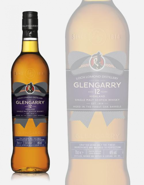 GLENGARRY AGED 12 YEARS SINGLE MALT SCOTCH WHISKY