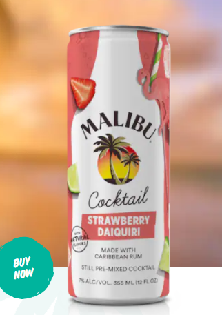 MALIBU STRAWBERRY DAIQUIRI COCKTAIL