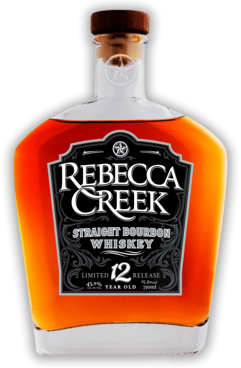 REBECCA CREEK 12 YR STRAIGHT BOURDON WHISKEY