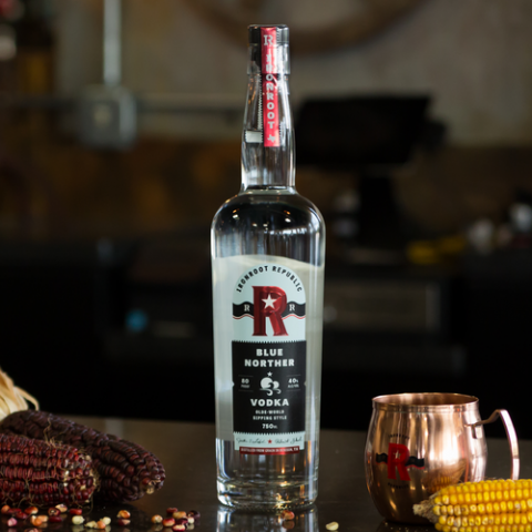 IRONROOT REPUBLIC BLUE NORTHER VODKA