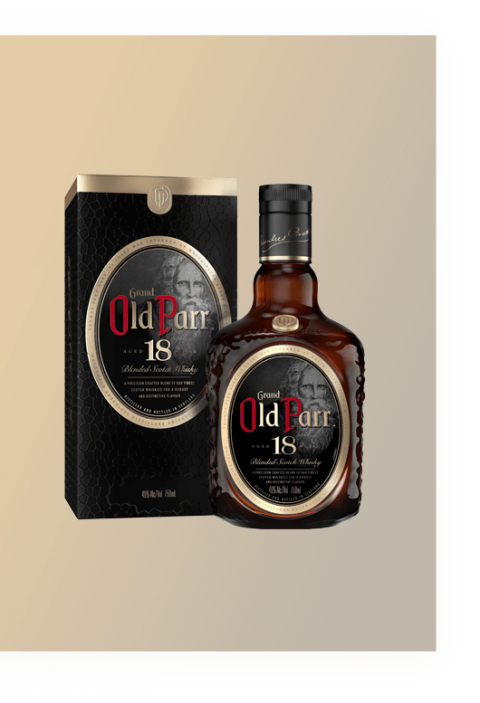 OLD PARR AGED 18 YEARS