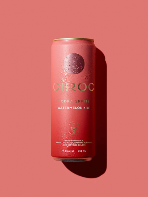 CIROC VODKA SPRITZ WATERMELON KIWI