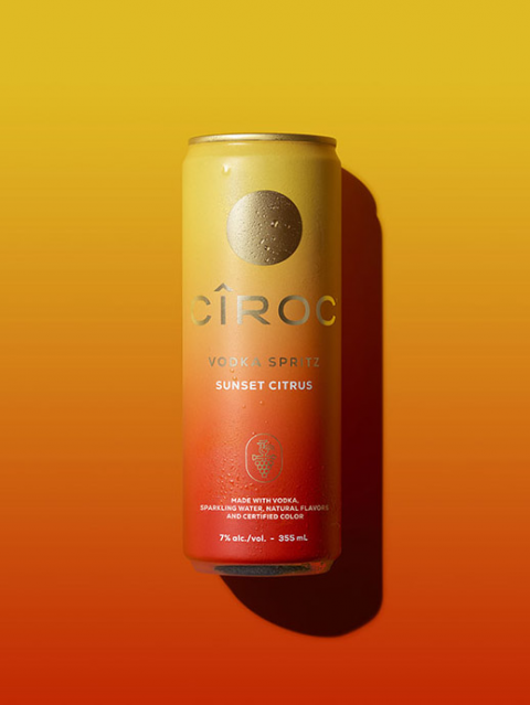 CIROC VODKA SPRITZ SUNSET CITRUS