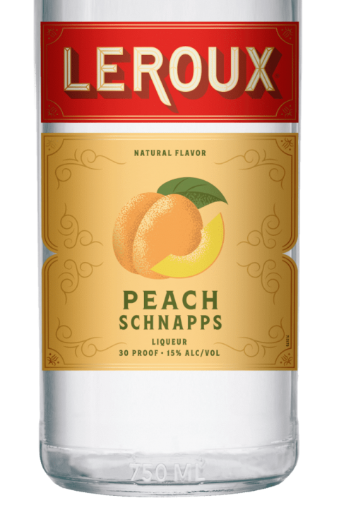 LEROUX PEACH SCHNAPPS