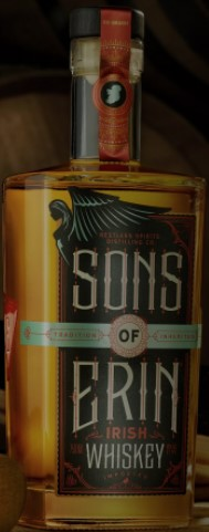 SONS OF ERIN IRISH WHISKEY