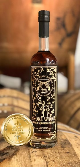 SMOKE WAGON STRAIGHT BOURBON WHISKEY