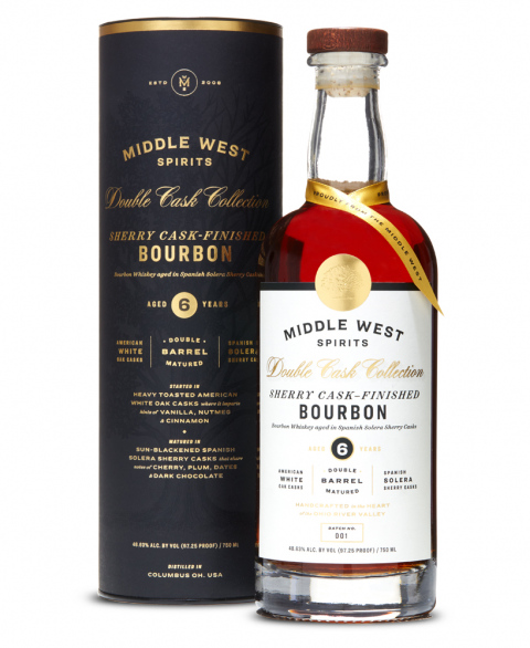 MIDDLE WEST SPIRITS DOUBLE CASK COLLECTION SHERRY FINISHED BOURBON WHISKEY