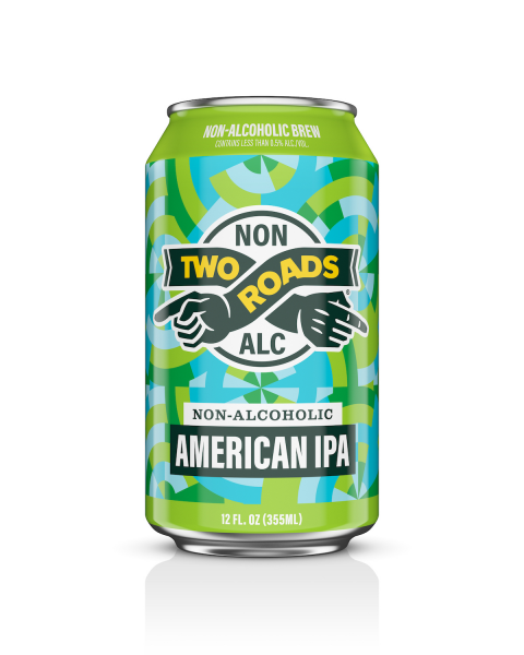 TWO ROADS NON-ALCOHOLIC AMERICAN IPA