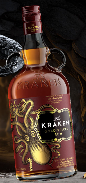 KRAKEN GOLD SPICED RUM