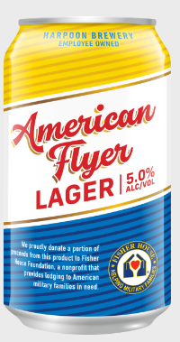 HARPOON AMERICAN FLYER LAGER