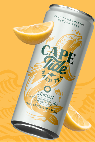 CAPE TIDE HARD TEA LEMON