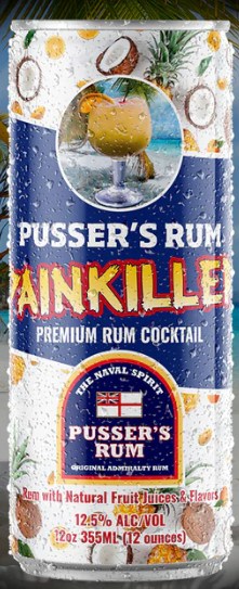 PUSSER&#39;S RUM PAINKILLER CANNED COCKTAIL