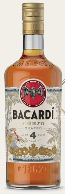 BACARDI ANEJO CUATRO