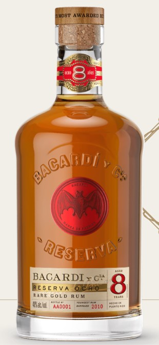 BACARDI RESERVA OCHO