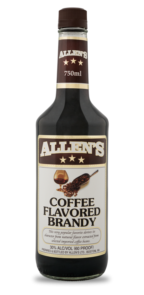 ALLEN'S COFFEE FLAVORED BRANDY