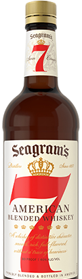 SEAGRAM'S 7 AMERICAN BLENDED WHISKEY