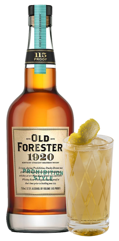 OLD FORESTER 1920 PROHIBITION STYLE WHISKY