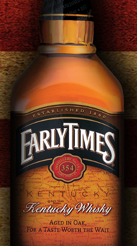 EARLY TIMES KENTUCKY WHISKY