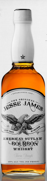 JESSE JAMES THE ORIGINAL BOURBON WHISKEY