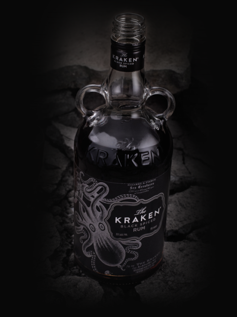 KRAKEN DARK LABEL BLACK SPICED RUM