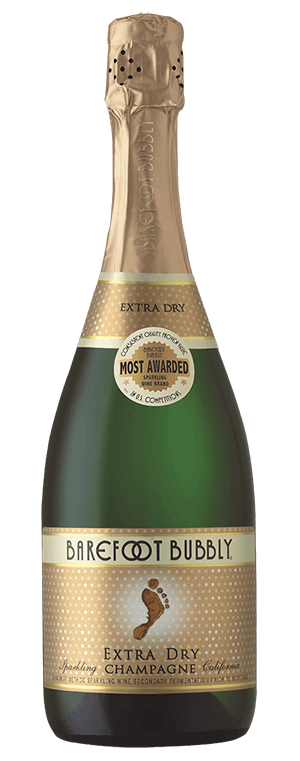 BAREFOOT BUBBLY EXTRA DRY CHAMPAGNE