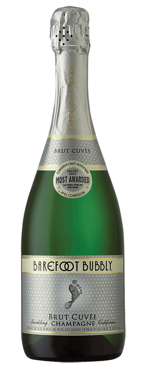 BAREFOOT BUBBLY BRUT CUV&#233;E CHAMPAGNE