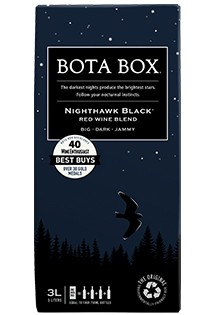 BOTA BOX NIGHTHAWK BLACK RICH RED WINE BLEND