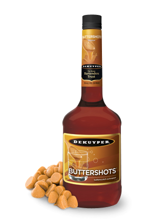 DEKUYPER BUTTERSHOTS BUTTERSCOTCH SCHNAPPS