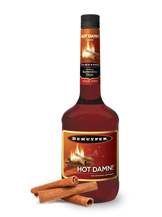 DEKUYPER HOT DAMN! CINNAMON SCHNAPPS