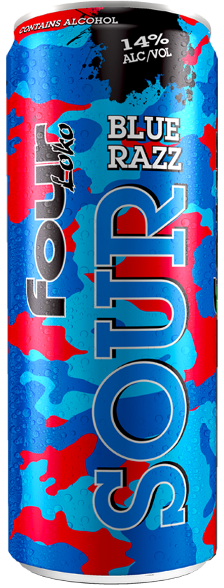 FOUR LOKO BLUE RAZZ